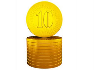 Gold coins