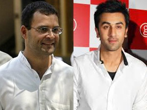 Rahul Gandhi-Ranbir Kapoor Rahul Gandhi-Ranbir Kapoor