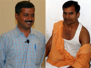 Arvind Kejriwal and Jitendra Pathak