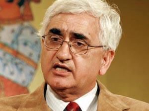 Law Minister Salman Khurshid 
