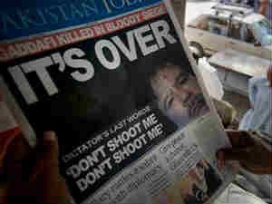 Gaddafi Death Newspaper