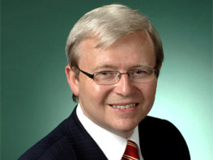 Foreign Minister Kevin Rudd