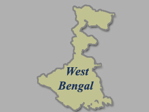 West Bengal map West Bengal map