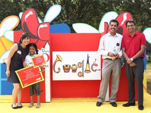 Doodle 4 Google winner Varsha Gupta