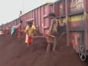 Illegal Mining Train