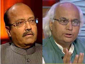 Amar Singh and Sudheendra Kulkarni