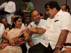 Arun Jaitley, Sushma Swaraj,Nitin Gadkari