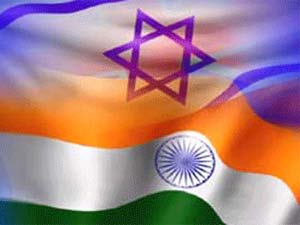 India Israel Flag