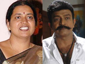 Jeevitha and Rajasekhar