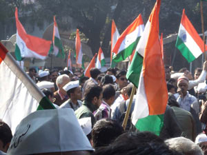 Anna Hazare protest