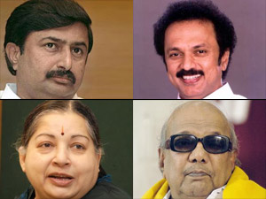 Vellakovil Swaminathan, MK Stalin, Jayalalithaa and Karunanidhi