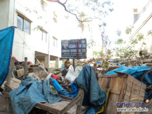 BBMP wiped out hawkers shop in Gandhi Bazaar