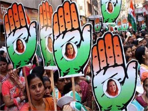 Congress workers rally