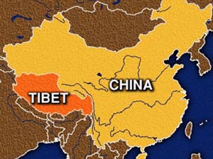 Tibet map