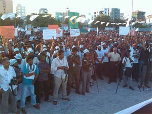 Maldives protest