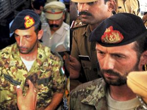 Accused Italian marines