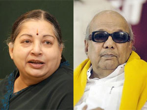 Jayalalithaa and Karunanidhi