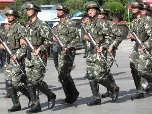Chinese soldiers