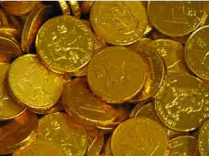Gold coins