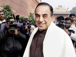 Janata Party president Subramanian Swamy 