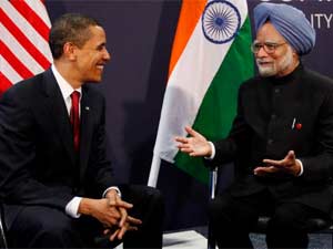 Manmohan Singh and Barack Obama