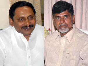 Kiran Kumar Reddy and Chandrababu Naidu
