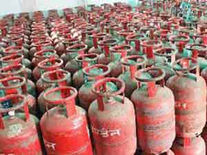 LPG gas cylinders