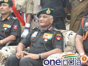 Army Chief General VK Singh