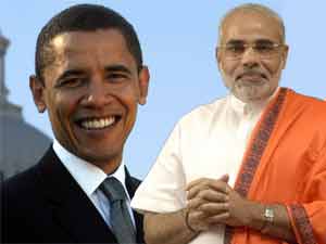 Barack Obama and Narendra Modi