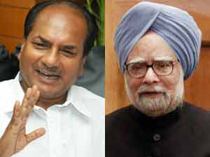 AK Antony and Manmohan Singh AK Antony and Manmohan Singh
