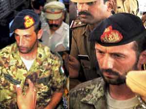 Jailed Italian Marines Jailed Italian Marines
