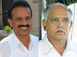 Sadananda Gowda-BS Yeddyurappa Sadananda Gowda-BS Yeddyurappa