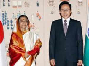 Indian Prez with South Korean Prez