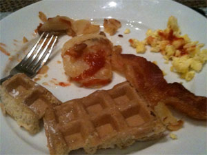 Leftover food Leftover food