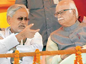 Nitish Kumar-LK Advani