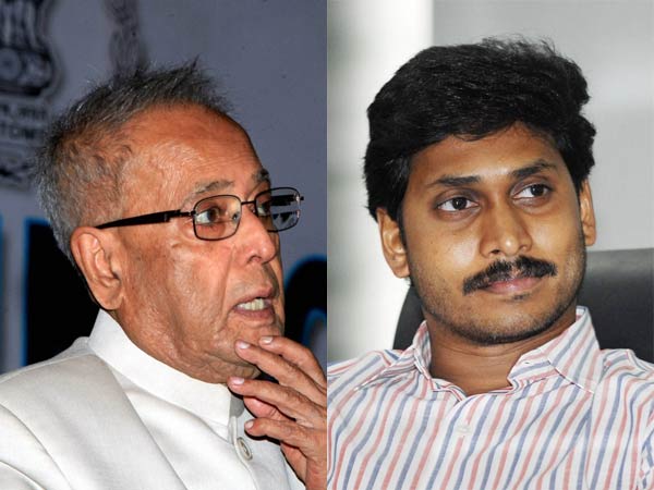 Pranab Mukherjee and Jaganmohan Reddy