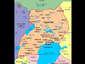 Uganda Map