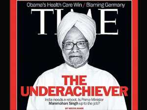 Manmohan Singh in Time magazine