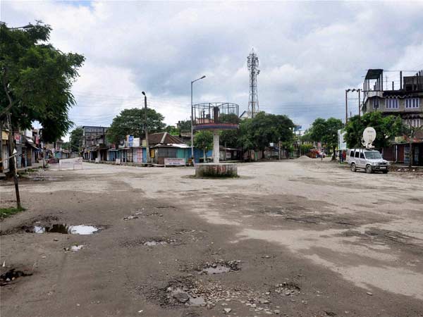 Curfew in Assam Curfew in Assam
