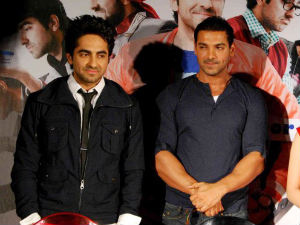 Ayushman Khurana and John Abraham