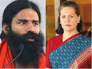 Baba Ramdev-Sonia Gandhi