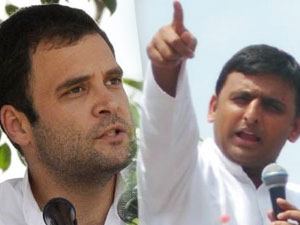 Rahul Gandhi and Akhilesh Yadav Rahul Gandhi and Akhilesh Yadav