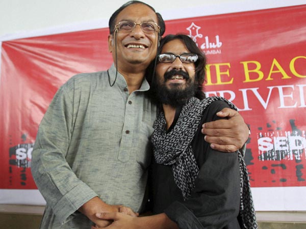 Aseem trivedi and Binayak Sen
