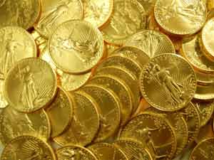 Gold coins