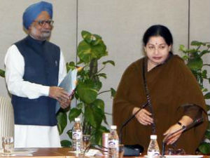 Manmohan Singh, Jayalalitha
