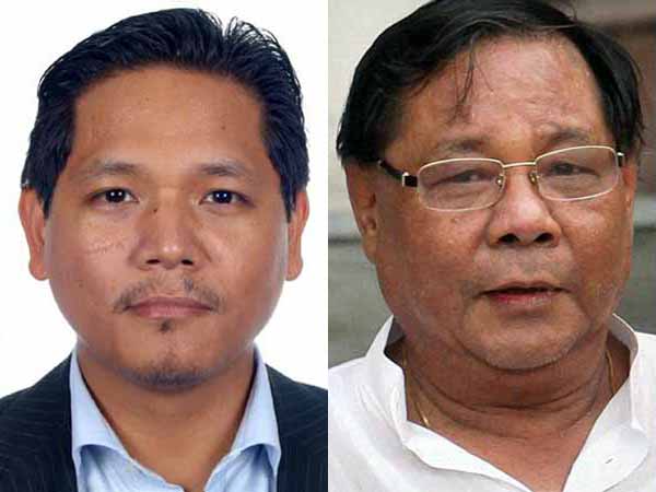 Conrad Sangma and PA Sangma 