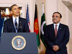 Barack Obama with Zardari