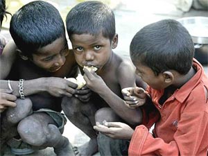 poor children india