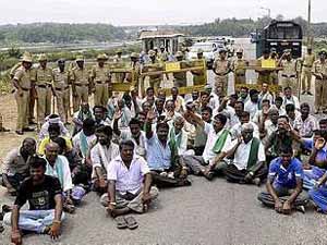 Cauvery-Protest