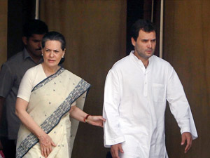 Sonia with Rahul Sonia with Rahul